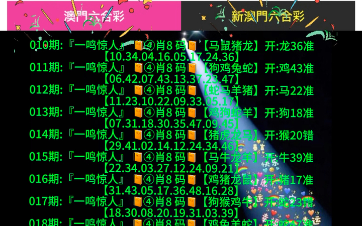 揭秘2025年新澳开奖结果与澳门一肖一码的免费精准资料